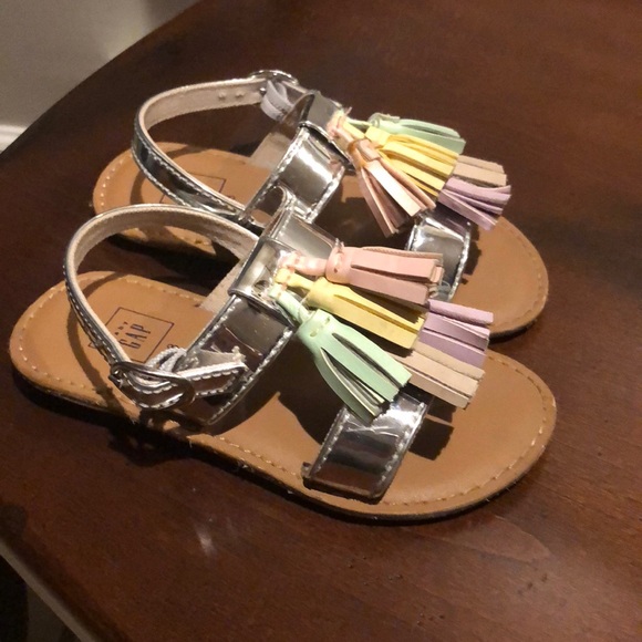 GAP Other - GAP girl tassel sandals size 8